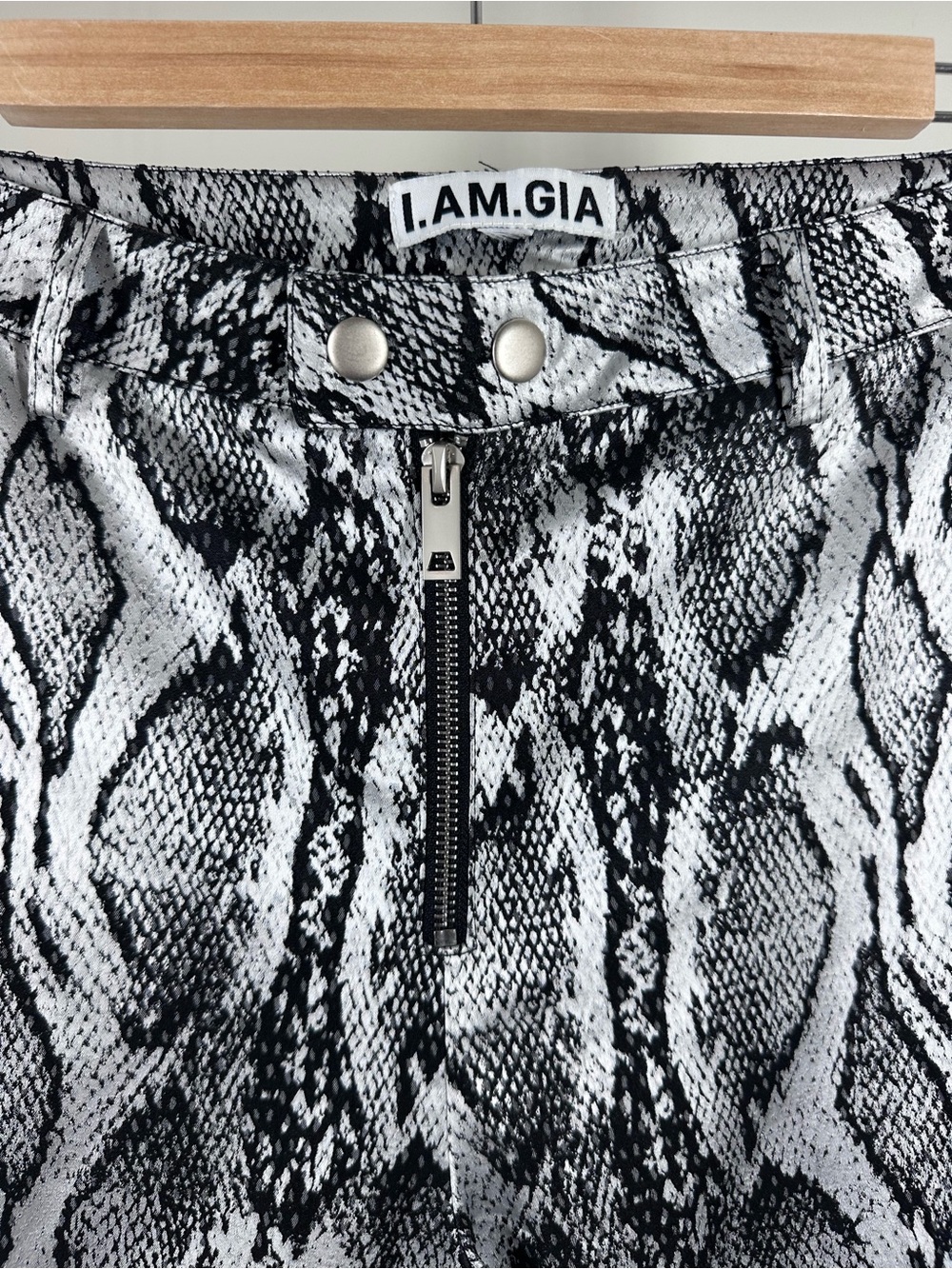 I.AM.GIA Slater Pant in Metallic Silver - Picture 6 of 12